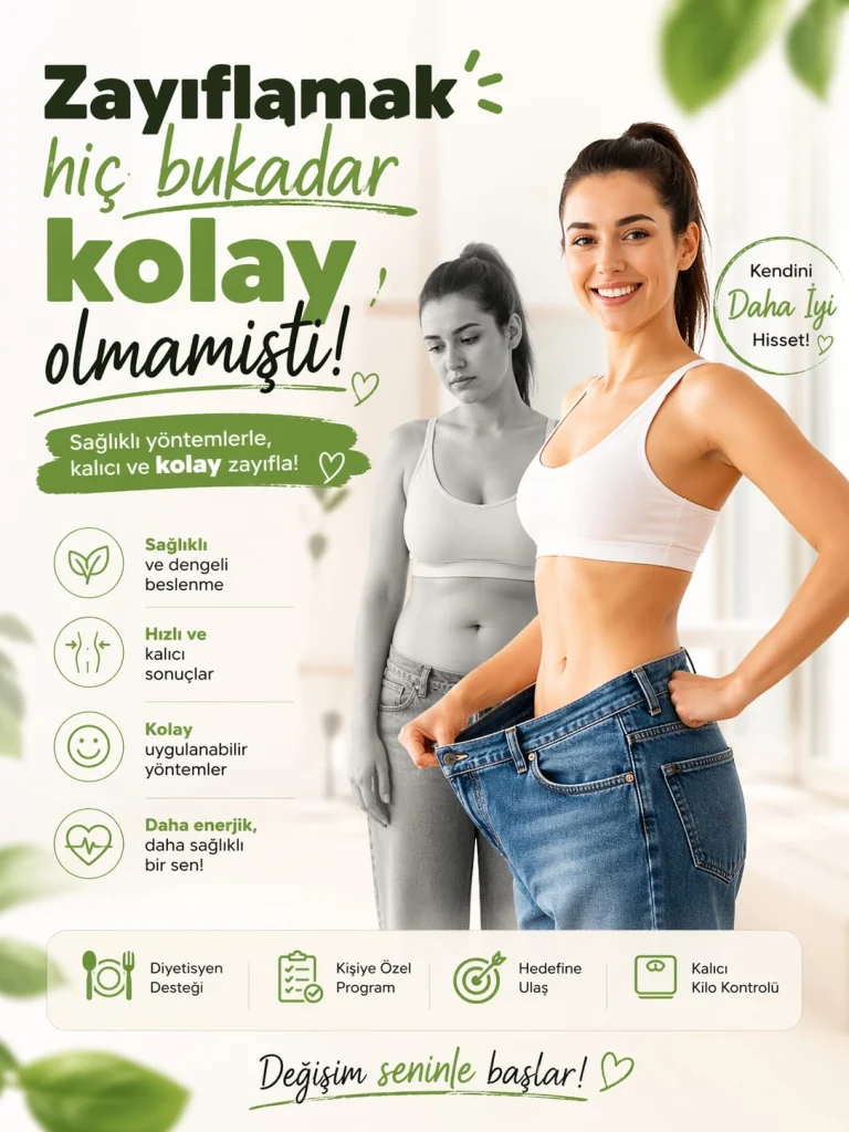 💪✨ Zayıflamak hiç bu kadar kolay ve keyifli olmamıştı!