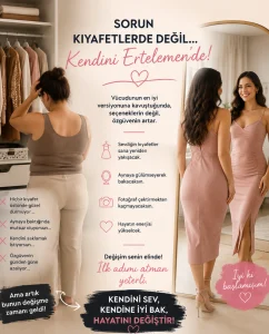 “Kıyafetlerini Değil, Hayatını Değiştir ✨”