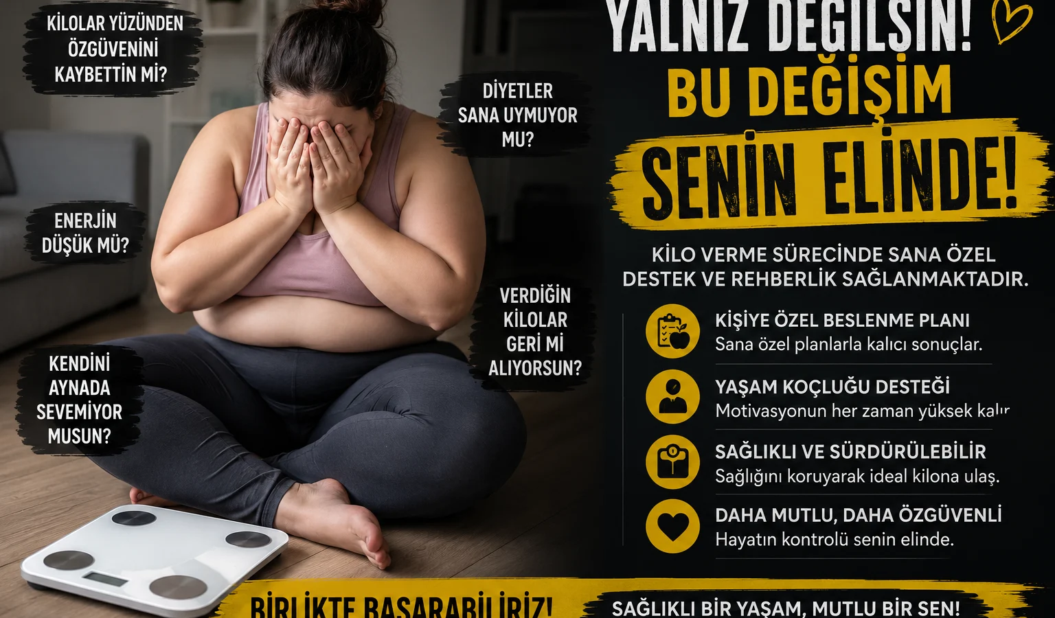 Tek Başına Kilo Vermek Neden Zordur?