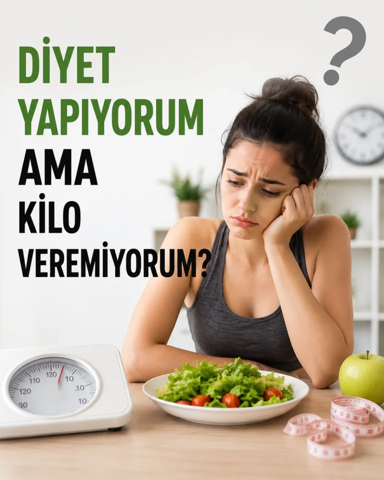 Diyet Yapıyorum Ama Kilo Veremiyorum?
